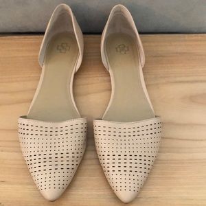 🌟Sale! Ann Taylor nude d’orsay flats
